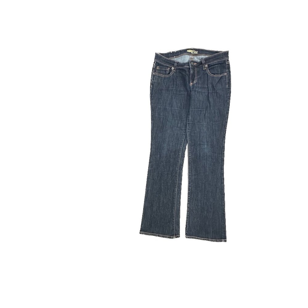 Old Navy‎ The Diva Bootcut Jeans Women 4P Dark Wash Blue Low Rise Stretch
